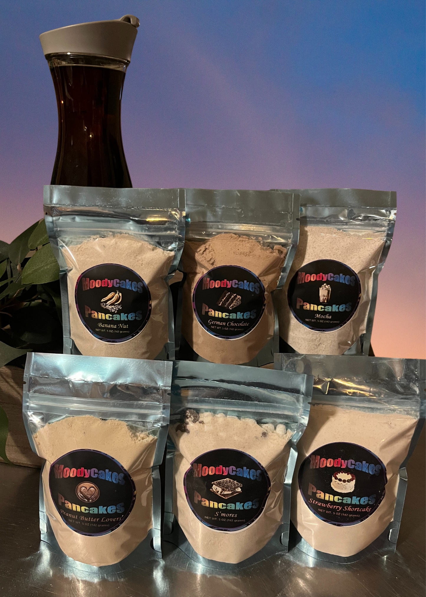 MoodyCakes Pancake Mix - Variety Pack